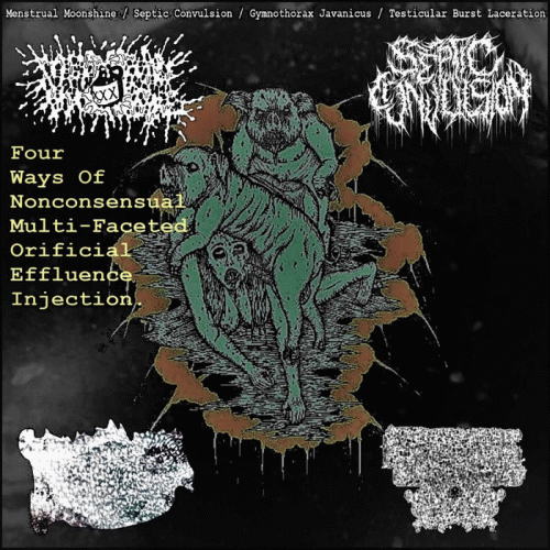 Menstrual Moonshine : Four Ways of Nonconsensual Multi-Faceted Orificial Effluence Injection Menstrual Moonshine : Four Ways of Nonconsensual Multi-Faceted Orificial Effluence Injection